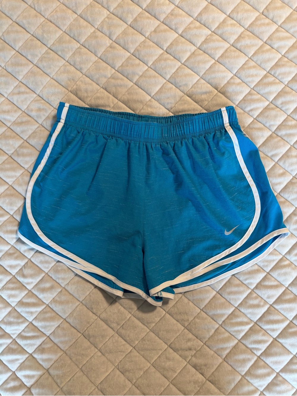 Nike Dri-Fit blue athletic shorts - size medium